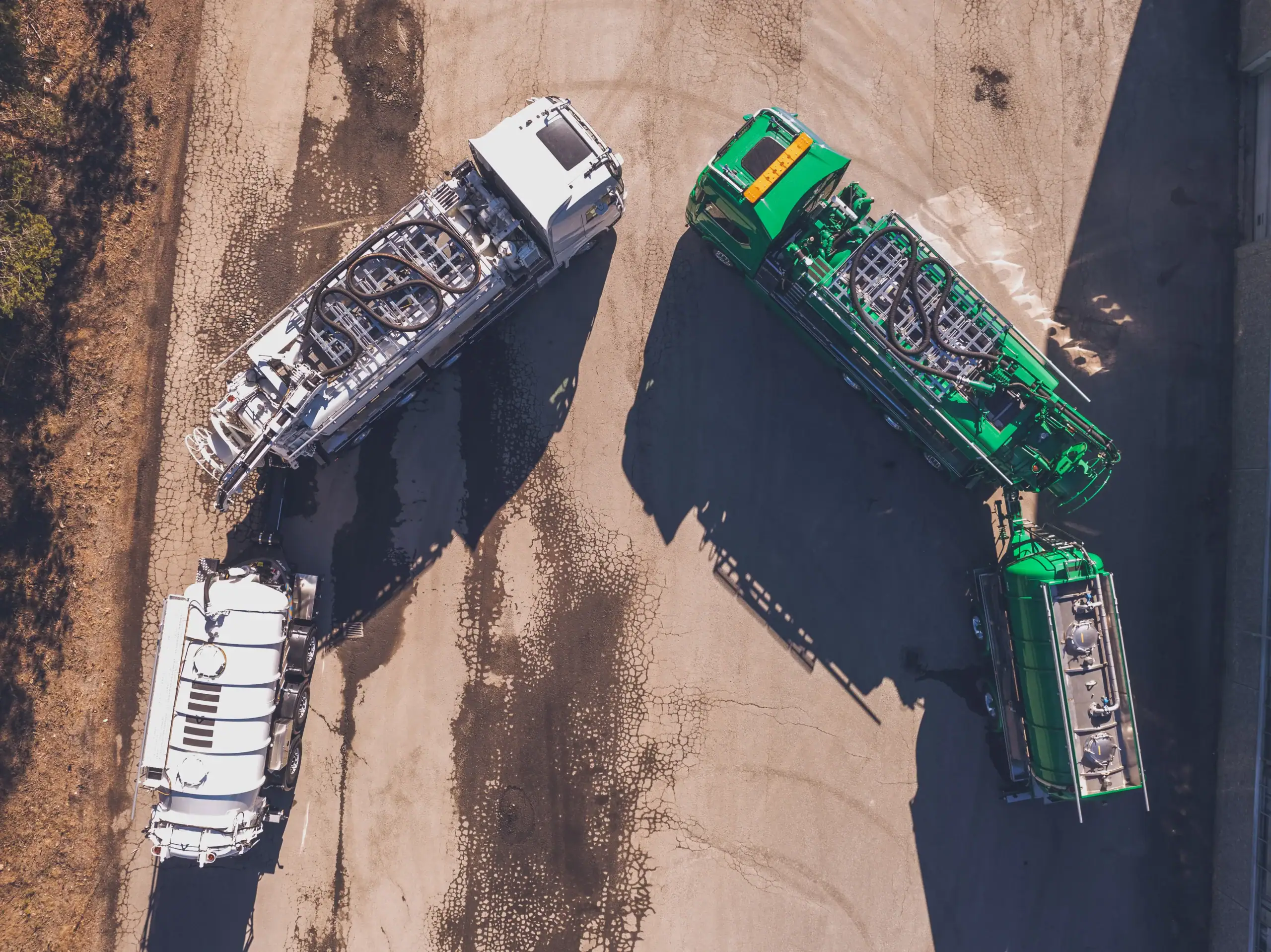 Tankbiler med tanksensorer, overvåking og ulike automatiseringsløsninger for oppdrettsindustrien.