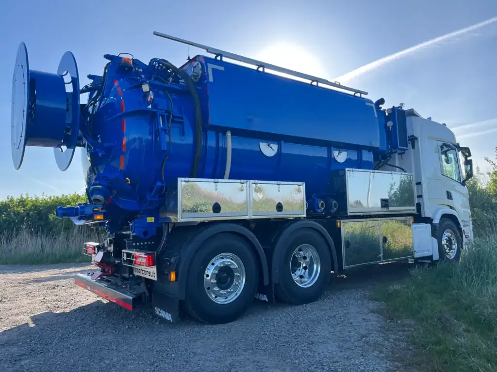 Industrial vacuumpumpe for miljø- og sanitærrengjøring, Interconsult Norge AS.